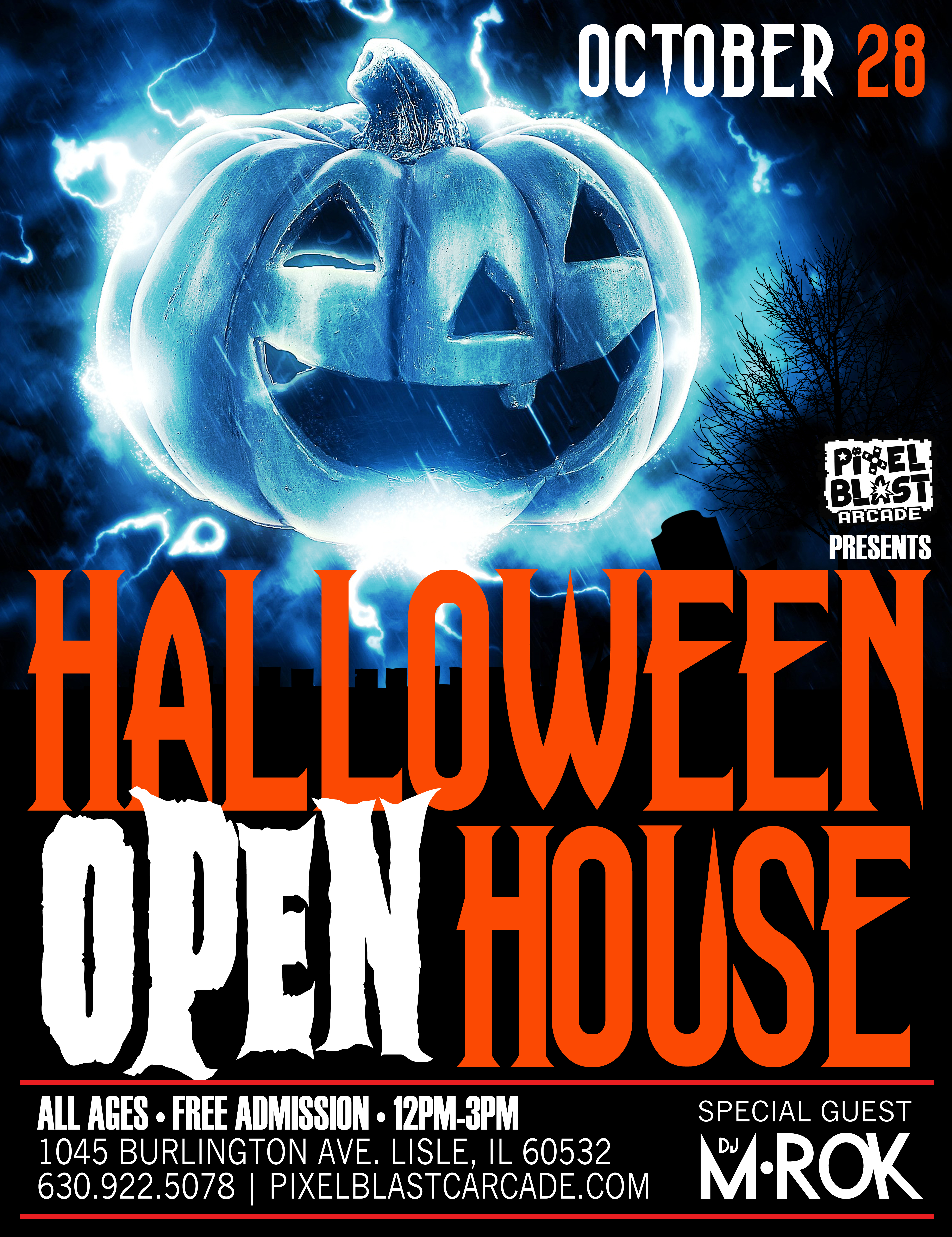HalloweenOpenHousePoster