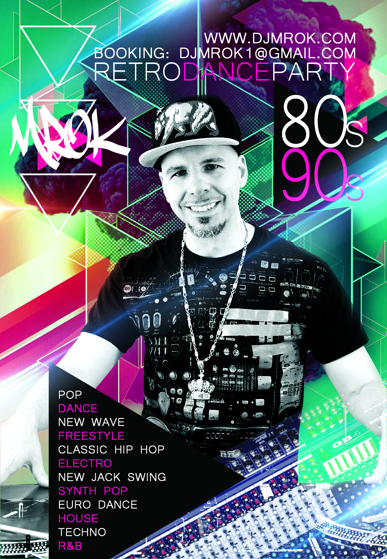 MROKRetroDancePartyPoster